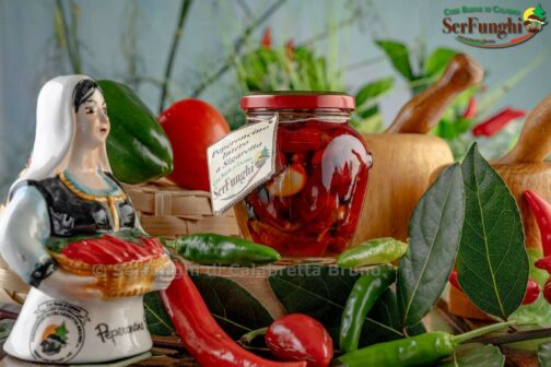Peperoncino piccante sott'aceto