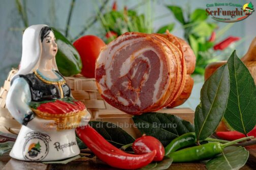 Pancetta arrotolata
